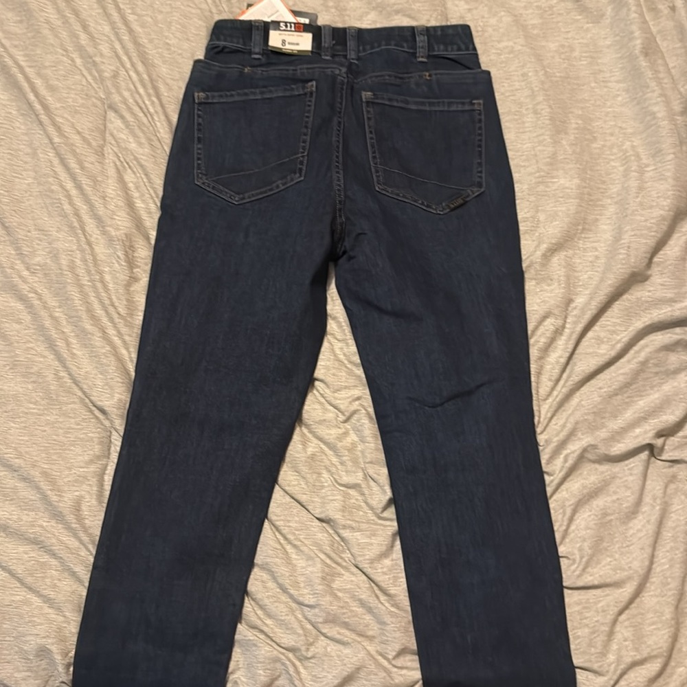 5.11 Tactical Dark Indigo Slim Jeans - Picture 2 of 4